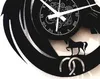 ZK20 Виниловые часы виниловая пластинка деревянные художественные часы 16 цветов света Поддержка настройки логотипа игры, персонажей аниме, звезд и т. д. 051
