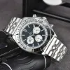 Brei 1884 Classic Breits Fashion Sports Watch Collection Мужские часы Дизайнерские шесть игл Полнофункциональные сапфировое стекло Роскошные часы Кварцевый механизм Мужские часы