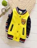 Весенне-осенняя верхняя одежда для малышей, пальто для мальчиков, детская одежда для девочек, детский бейсбольный свитер для младенцев, модная брендовая куртка для малышей, костюм 217415578
