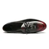 Slip HBP Wine Non-Brand Red On Casual Formal Non Dress Shoes Size 38-47 Classic Durable Bowknot Men Loafer