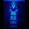 ステージウェアLED高床式ロボットコスチューム衣料イベントKryoman Suits Righting Up Dancing Celebration Performance Entertaniment Show Cloth