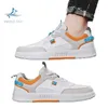 HBP Non-Merk Heren Casual Schoenen Nieuwe Lace-up Comfortabele Board Fashion Sneakers Antislip Ademend Vulcaniseer