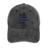 Berets Charlie Uniform November Tango Cowboy Hat Custom Cap Streetwear Women Men's