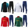 2024 Men+Kids Italy Tracksuits Football مجموعات 23 24 برتغال مجموعات كرة القدم في ألمانيا معدات التدريب على الركض