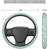 Coprivolante Cute Baby Paperelle di gomma Elasticità antiscivolo Accessori per auto Protezione universale da 15 pollici