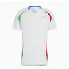 2024 Italys 125 anos de aniversário Jerseys jogador versão maglie da calcio totti verratti chiesa italia 23 24 camisetas de futebol