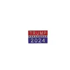 Broche pour l'élection présidentielle Trump 2024, fournitures de fête, Badge en métal pour la campagne républicaine patriotique américaine