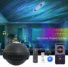 RGBW Kolorowa Water Water Wave Starry Projekcja Nocna lampka Star Projector Mini Mieszanka wzorów LED LED Lights Film do dekoracji łóżka domu