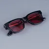Güneş gözlüğü analog akila erkek kadınlar asetate vintage kare el yapımı en kaliteli lüks tasarımcı gözlükleri açık UV400