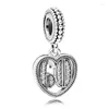 Pietre preziose sciolte Numeri dell'alfabeto di moda 16 18 21 30 40 50 60 anni di amore Ciondolo perline Charms in argento sterling 925 Bracciale adatto fai da te