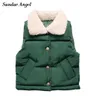 Sundae ange épaissir Gilet hiver garçon Teddy velours col chaud filles Gilet enfants solide Gilet Fille enfants gilets vêtements LJ20082403534