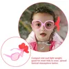 Party-Dekoration, Kinder-Sonnenbrille, hawaiianische Neuheit, Sonnenbrille, Make-up, Erwachsene, Kleid, Rave, Frauen, lustige Blume