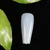 False Nails 500pcs Artificial Ballet Tips Long Fake Nail Full Cover Fingernails Manicure Tools (Natural Color)