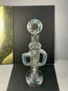 honeycomb Smoking Accessories Hookahs cakebelt ash catchers oil burner pipe glass fume Hookah beaker recycler bongs Can customize colors of 18mm and 14mm