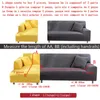 Stretch Sofa Cover Slipcovers Elastic All-inclusive Couch Case for Different Shape Sofa Loveseat Chair L-Style Sofa Case 240306