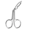 High Quality Hair Remove Scissors Flat Tip Eyebrow Tweezer Clamp Clipper New