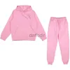 TrackSuits TrackSuits Warme Blaks Pantie Zestaw dużych strojów sportowych zestawu na polaru kobiety Y2K 24318