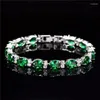 Strand 2024 Charm Crystal Bracelet&Bangle Trendy Bracelet For Women Fashion Jewellery Pulseira Bright Valentine Lover Day Gift