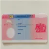 Palace Museum Souvenir PC /PVC Card RFID B Anpassning Kostnad Purt White PC Material Cards Chip Blank Tryckt med UV -bläck /hologram DRO DHR92