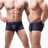 Unterhosen Männer Spitze Unterwäsche Shorts Slips Atmungsaktive Herren Leichte Low-Rise Sexy Transparente Höschen