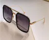 Ny modedesign solglasögon 008 fyrkantiga ramar vintage populära stil UV 400 skyddande utomhusglasögon för män toppkvalitet9210833