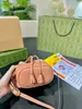 Designer handbag Ophi dias series pink none mini bucket bag handbag women's shoulder bag cross body bag retro fashion shell wallet luxury