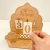 Party Decoration Ramadan Wood Countdown Calendar Eid Mubarak Muslim Supply