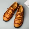 Casual Shoes Synthetic Leather Round Tip Luxury Trainer Running Husband Sneakers Men All Brand Sport Advanced Tenisfeminino YDX2