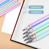12 Packs of Childrens Environmentally Friendly Non-toxic Rainbow Pencil Writing And Painting HB Black Refill School Stationery 240305