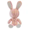 Explosieve kleine wierook Diamond konijnpop Doll Bow Tie Long Ear Rabbit Comfort Kussen Diamant-ingelegde konijnenfabrikanten