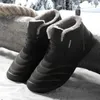 HBP Non-Brand Off-season uitverkoop fleece snowboots voor heren, waterdichte stoffen katoenen schoenen, warme vacht, lichte schoenen, laarzen