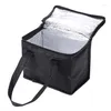 Aufbewahrungstaschen Insation Bag Mittagessen Sandwich Getränkebox Insated Thermal Cooler Basket Outdoor Picknick Pack Drop Lieferung Hausgarten Haus DHSZE