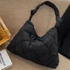 Shoulder Bags Women Quilted Tote Bag Large Capacity Puffy Handbags Lightweight Casual Satchel With Zipper Fall Winter Female