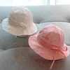 Chapéus verão sol bebês e crianças pequenas meninas gorras crianças sombrero bonés praia balde de pesca chapéu