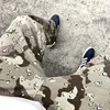 Joggers de camouflage pantalon de cargaison de cargais