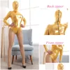 Sexy pijama fetiche mulheres y lingerie com máscara de cabeça bdsm erótico aberto virilha pvc catsuit látex bodysuit frontal zíper l0407 gota entregar dhzzm