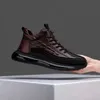 HBP Non-Merk Mode Echt Leer Faux Koeienhuid Krokodil Print Sneakers Heren Winterlaarzen Heren Running Casual Luxe Maat 48 Schoenen voor Heren