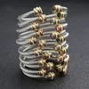 Jewelry Fashion Luxury Bracelet Stainless Steel Interweaving AAACZ Cool Stuff India Jewellery SZQCH004 240307