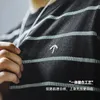 マデンフレンチヴィンテージ長袖キューバ襟シャツとTシャツメンズカジュアルボタンダウンプレーンシャツホワイトティー2ピースTOPS240318