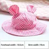 Abbigliamento per cani retrò per animali domestici Accessori per gatti a pezzi per gatti per gatto da sole cappello protettivo sunhat