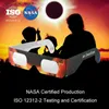 Óculos de sol papel soluna solar eclipse óculos ce e iso certificados tons seguros para visualização direta do sol y240318