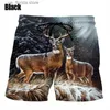 Men's Shorts Dr Graphic Shorts Men Summer Beach Shorts 3D Printing Elastic Waist Board Trunks Swimsuit Homme 2023 Summer Homme Ice Shorts Y240320