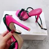 HANGIN HBP Nonbrand Contraving Color Talon Femme Silk Material Strendy Summer Summer New Female Shoes strappy Enels