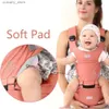 Transportadoras Slings Mochilas Infantil Recém-nascido Confortável Transportadora 360 Ergonômico Luz Baby Carrier Multifuncional Respirável Sling Backpack Kid Carriage L240318