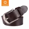 Men Belts Top Full Grain 100% Real Genuine Cowskin Leather Soft Jeans Belt TM050 240311
