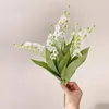 Decorative Flowers Artificial Flower Plastic Campanula Living Room Decoration Wedding Party Supply Table Vase Fake Plant