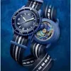 Bioceramic Mens Designer Kwarc Ruch zegarek Wysokiej jakości pełna funkcja Pacyfiku Antarktyść Ocean Indian Watch Green Blue Yellow SD049