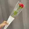 Decoratieve bloemen Handgebreid rozenboeket Zelfgemaakt gehaakt Afgewerkt Gebreide bloem Zonnebloem Madeliefje Tulp Valentijnsdag Moederdag Cadeau