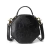 Shoulder Bags 2024 Punk Industrial Vintage Style Women's One Crossbody Bag Small Puppet Leather Carrying