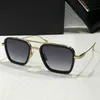 Vintage Sunglasses square Women's Sun glasses Fashion Designer Shades Luxury Golden Frame UV400 Gradient LXN-EVO DITA seventiethly vain loguat ZP8Y